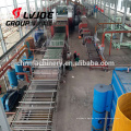 Automatic acoustic mineral ceiling board production line